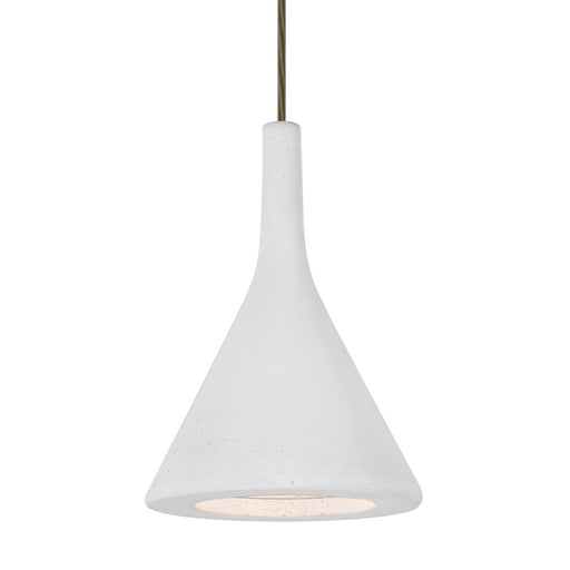 Besa Lighting Gala 1 Light LED Pendant, Bronze/White - 1JT-GALAWH-LED-BR