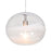 Besa Lighting Geno 1LT LED Cord Pendant, Satin Nickel/Clear - 1JT-GENOCL-EDIL-SN