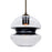 Besa Lighting Hula 8 1 Light Cord Pendant, Bronze/Black - 1JT-HULA8BK-BR