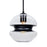 Besa Lighting Hula 8 1 Light LED Cord Pendant, Black - 1JT-HULA8BK-EDIL-BK