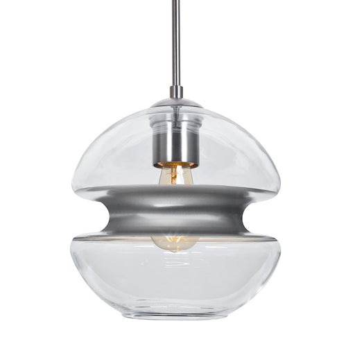 Besa Lighting Hula 8 1LT LED Cord Pendant, NickelSilver - 1JT-HULA8SL-EDIL-SN