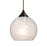 Besa Lighting Jilly 1 Light Pendant, Bronze/Clear - 1JT-JILLYCL-BR