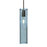 Besa Lighting Juni 16 1 Light Cord Pendant, Bronze/Blue - 1JT-JUNI16BL-BR