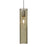 Besa Lighting Juni 16 1 Light Cord Pendant, Satin Nickel/Beige - 1JT-JUNI16LT-SN