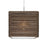 Besa Lighting Kirk 12 1 Light Pendant, Satin Nickel/Beige - 1JT-KIRK12-LED-SN