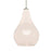 Besa Lighting Leon 1LT LED Cord Pendant, Nickel/Milky White - 1JT-LEONMW-LED-SN