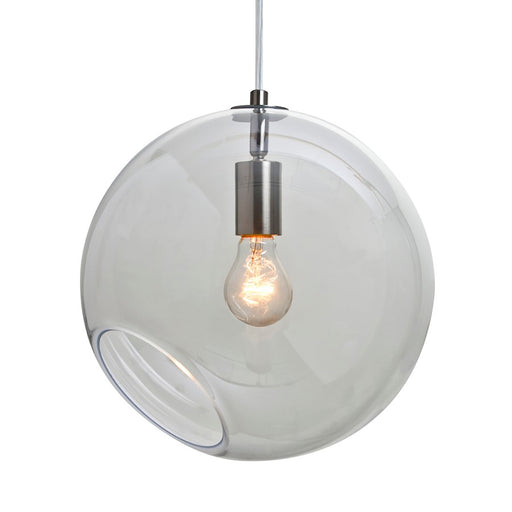 Besa Lighting Maestro 12 1 Light Pendant, NickelClear - 1JT-MAESTRO12CL-SN