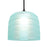 Besa Lighting Mitzi 10 1LT LED Cord Pendant, Black/Cyan - 1JT-MITZI10CY-LED-BK