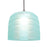 Besa Lighting Mitzi 10 1LT LED Cord Pendant, Nickel/Cyan - 1JT-MITZI10CY-LED-SN