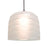 Besa Lighting Mitzi 10 1LT LED Cord Pendant, Nickel/White - 1JT-MITZI10FR-LED-SN