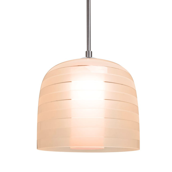 Besa Lighting Mitzi 7 1LT LED Cord Pendant, NK/PK/RD - 1JT-MITZI7SA-LED-SN