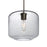 Besa Lighting Niles 10 1 Light Cord Pendant, Bronze/Clear - 1JT-NILES10CL-BR