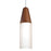 Besa Lighting Nini 1LT LED Cord Pendant, Nickel/White/Medium - 1JT-NINIMD-LED-SN