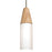 Besa Lighting Nini 1 Light Cord Pendant, Bronze/White/Natural - 1JT-NININA-BR