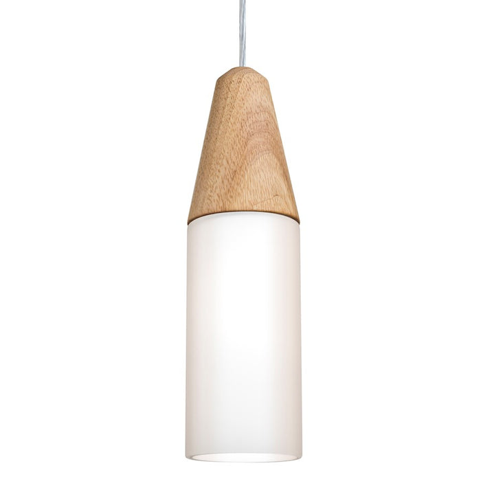 Besa Lighting Nini 1LT LED Cord Pendant, NK/WH/Natural - 1JT-NININA-LED-SN