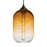 Besa Lighting Omega 12 1LT LED Cord Pendant, BZ/Beige - 1JT-OMEGA12AM-EDIL-BR