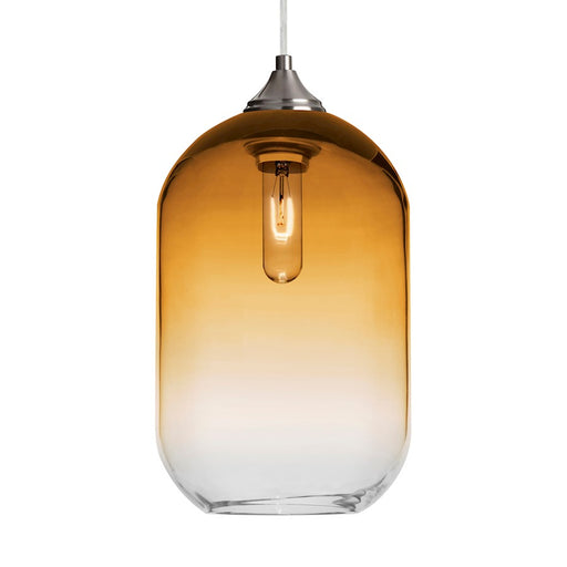 Besa Lighting Omega 12 1 Light Cord Pendant, NickelBeige - 1JT-OMEGA12AM-SN