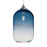 Besa Lighting Omega 12 1 Light Cord Pendant, NickelBlue - 1JT-OMEGA12ST-SN