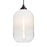 Besa Lighting Omega 12 1LT LED Cord Pendant, BZ/WH - 1JT-OMEGA12WH-EDIL-BR