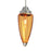 Besa Lighting Sulu 1 Light Pendant, Satin Nickel/Beige - 1JT-SULUAM-SN