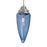 Besa Lighting Sulu 1 Light Pendant, Satin Nickel/Blue - 1JT-SULUBL-SN