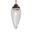 Besa Lighting Sulu 1 Light Pendant, Bronze/Clear - 1JT-SULUCL-BR