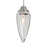 Besa Lighting Sulu 1 Light Pendant, Satin Nickel/Clear - 1JT-SULUCL-SN