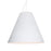 Besa Lighting Dylan 1 Light LED Pendant, White/White - 1KX-DYLANWH-LED-WH