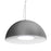 Besa Lighting Flux 1 Light LED Pendant, Satin Nickel/Silver - 1KX-FLUX-LED-SN