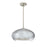 Besa Lighting Brio 14 1LT Stem LED Pendant, Nickel/Silver