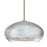 Besa Lighting Brio 14 1 Light Stem Pendant, Satin Nickel/Silver - 1TT-4345SF-SN