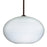 Besa Lighting Pape 12 1 Light Stem Pendant, Bronze/White - 1TT-491307-BR