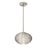 Besa Lighting Pape 12 1 Light Stem Pendant, Satin Nickel/Crystal