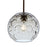 Besa Lighting Bombay 1 Light Stem Pendant, Bronze/Clear - 1TT-BOMYCL-BR