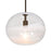 Besa Lighting Geno 1 Light LED Stem Pendant, Bronze/Clear - 1TT-GENOCL-EDIL-BR