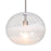 Besa Lighting Geno 1LT LED Stem Pendant, Satin Nickel/Clear - 1TT-GENOCL-EDIL-SN