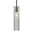 Besa Lighting Juni 16 1 Light Stem Pendant, Bronze/Clear - 1TT-JUNI16CL-BR