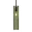 Besa Lighting Juni 16 1 Light Stem Pendant, Bronze/Green - 1TT-JUNI16MS-BR