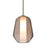 Besa Lighting Link 1 Light Stem Pendant, Satin Nickel/Gray - 1TT-LINKSM-SN