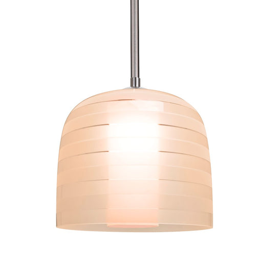 Besa Lighting Mitzi 7 1LT LED Cord Pendant, NK/PK/RD/SAL - 1TT-MITZI7SA-LED-SN