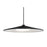 Besa Lighting Swan 1 Light Stem LED Pendant, Black/Black - 1TT-SWANBK-LED-BK