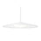 Besa Lighting Swan 1 Light Stem LED Pendant, White/White - 1TT-SWANWH-LED-WH