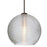 Besa Lighting Kristall 6 1LT LED Cord Pendant, Bronze/Clear - 1XT-461500-LED-BR