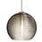 Besa Lighting Kristall 6 1 Light Cord Pendant, Satin Nickel/Gray - 1XT-461502-SN