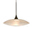 Besa Lighting Spazio 1 Light Cord Pendant, Bronze/Gold - 1XT-6294GD-BR