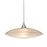 Besa Lighting Spazio 1 Light Cord Pendant, Satin Nickel/Gold - 1XT-6294GD-SN