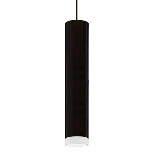 Besa Lighting Cafe 12 1 Light Cord Pendant, Bronze/Black - 1XT-CAFE12BF-BR