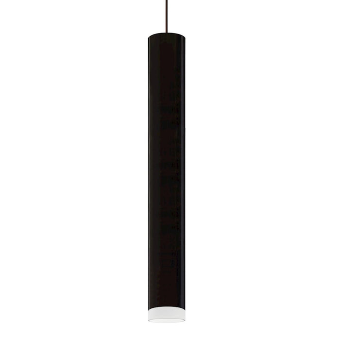 Besa Lighting Cafe 18 1 Light Cord Pendant, Bronze/Black - 1XT-CAFE18BF-BR