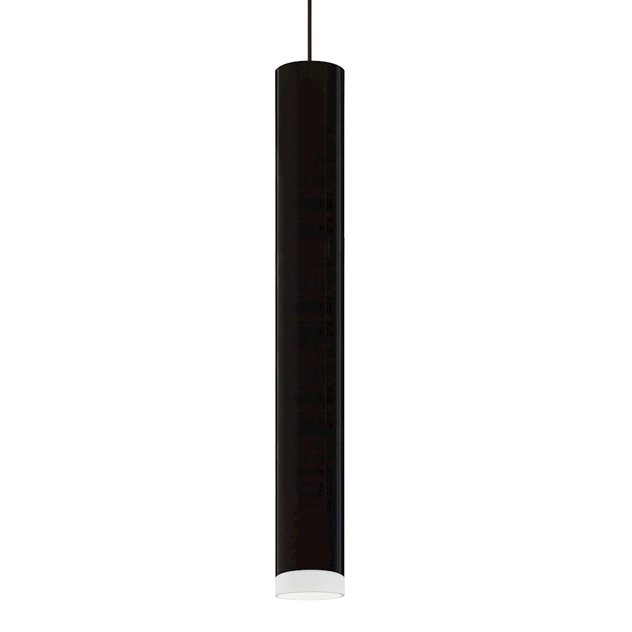 Besa Lighting Cafe 18 1 Light Cord Pendant, Bronze/Black - 1XT-CAFE18BF-BR