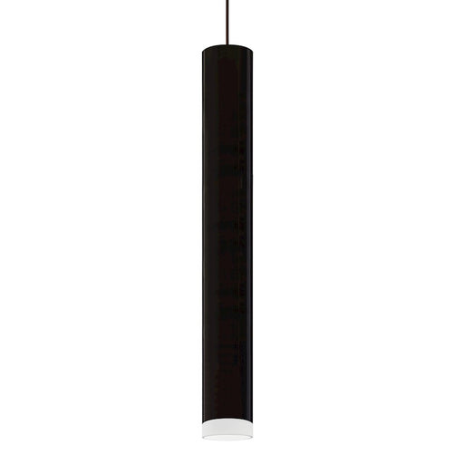 Besa Lighting Cafe 18 1LT LED Cord Pendant, Bronze/Black - 1XT-CAFE18BF-LED-BR